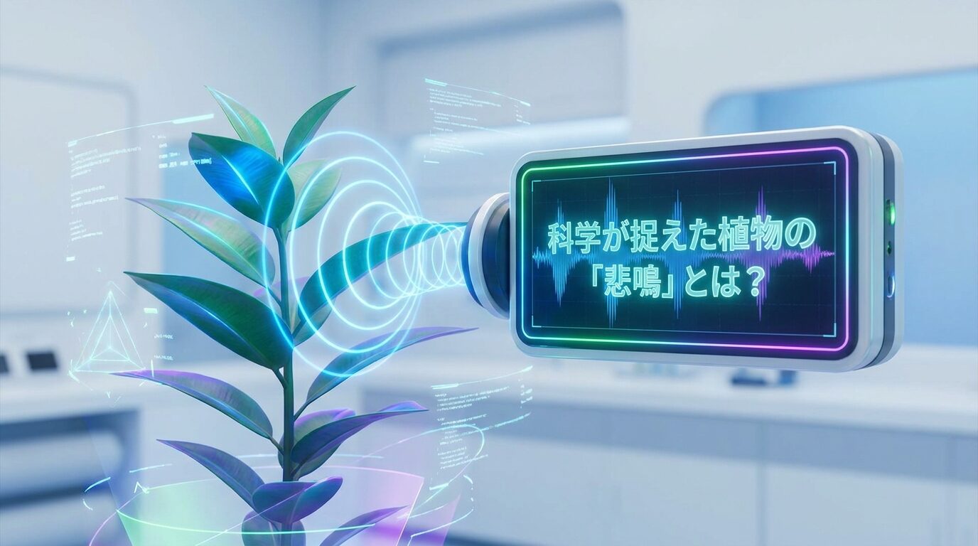 科学が捉えた植物の「悲鳴」とは？