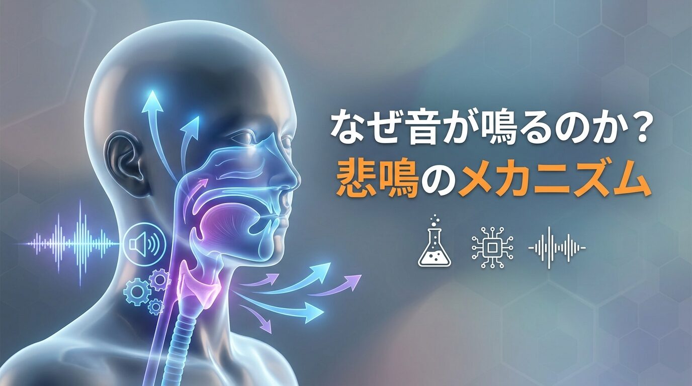 なぜ音が鳴るのか？悲鳴のメカニズム