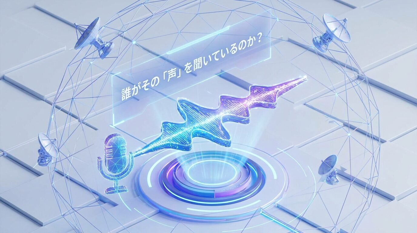 誰がその「声」を聞いているのか？